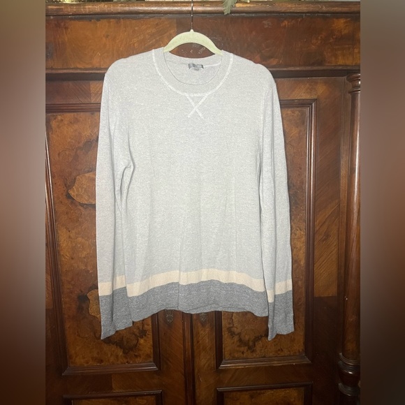 EUC TSE- 100% Cashmere Crewneck Sweater. Size Large - Picture 1 of 8